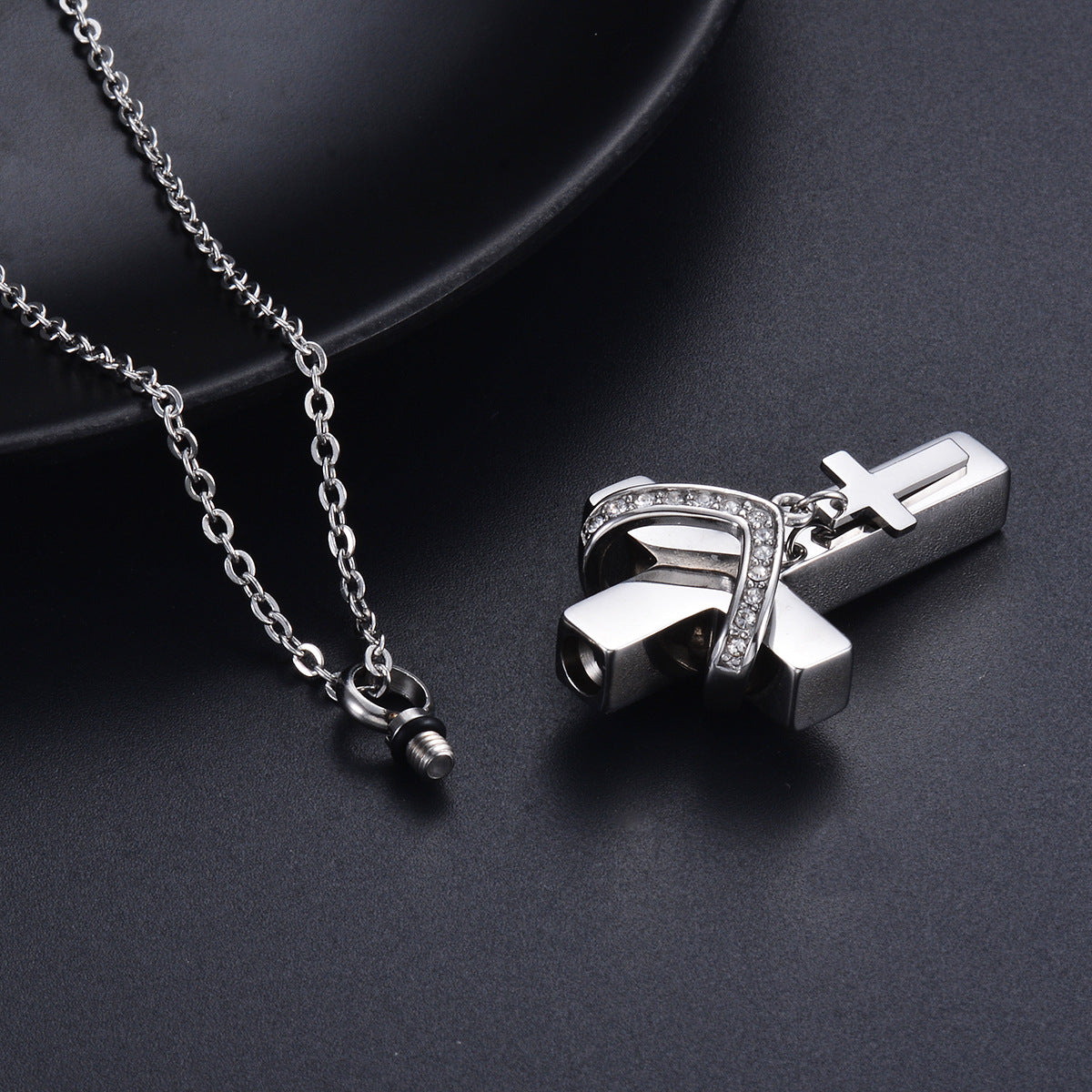 Pamper Soul™ Cross Memorial Necklace