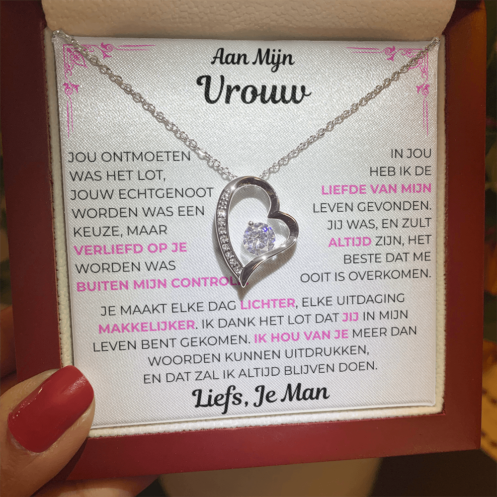 Aan mijn vrouw - Liefde van mijn leven ketting