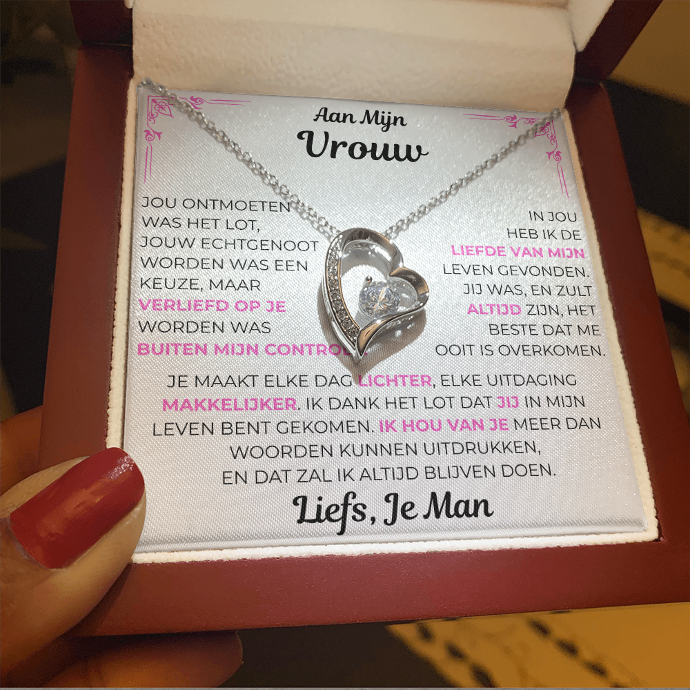 Aan mijn vrouw - Liefde van mijn leven ketting