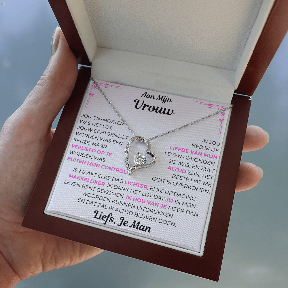 Aan mijn vrouw - Liefde van mijn leven ketting