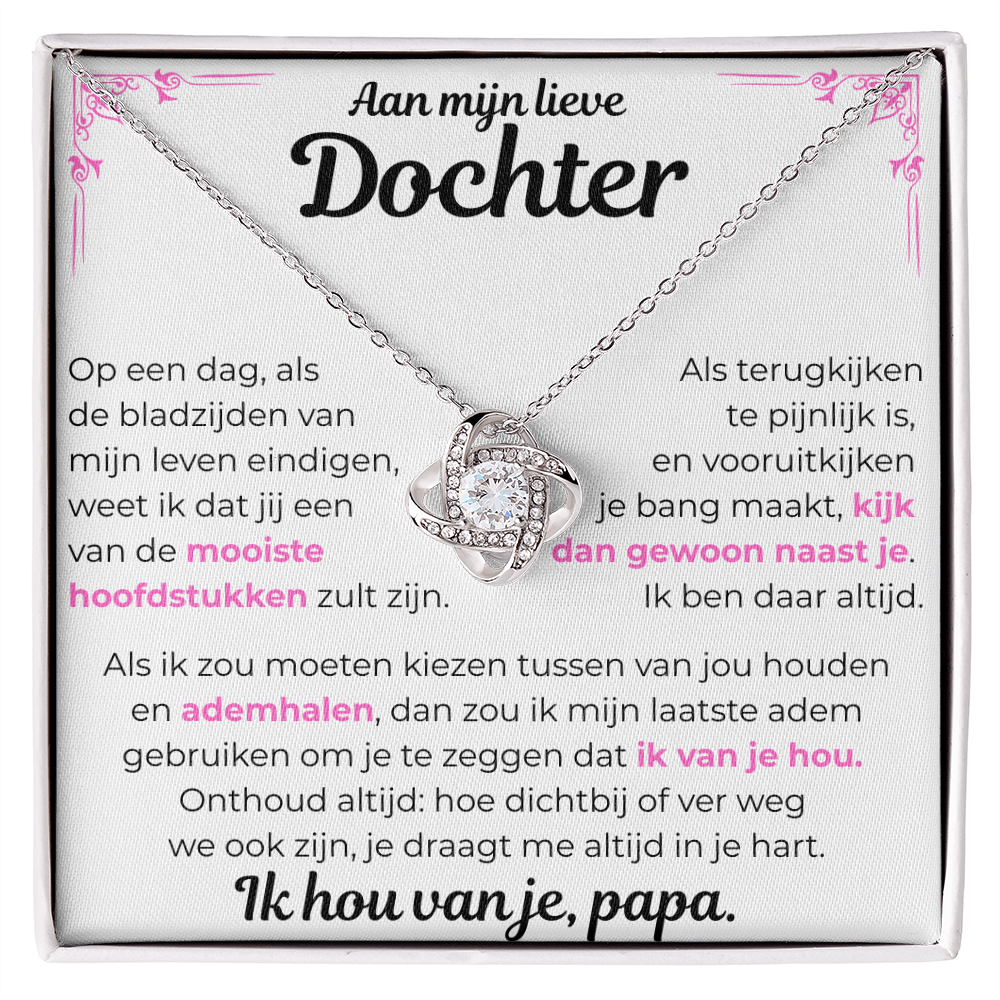 Aan mijn lieve Dochter - Ketting voor dochter