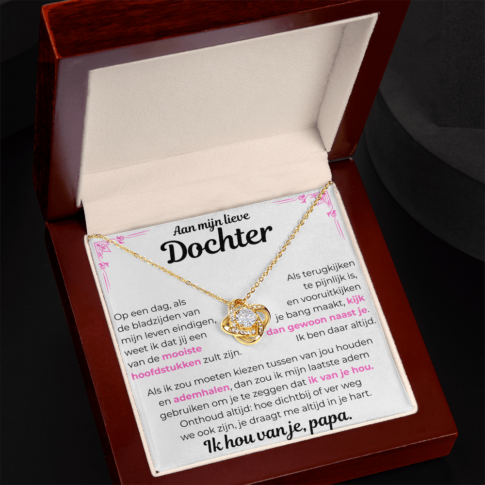 Aan mijn lieve Dochter - Ketting voor dochter