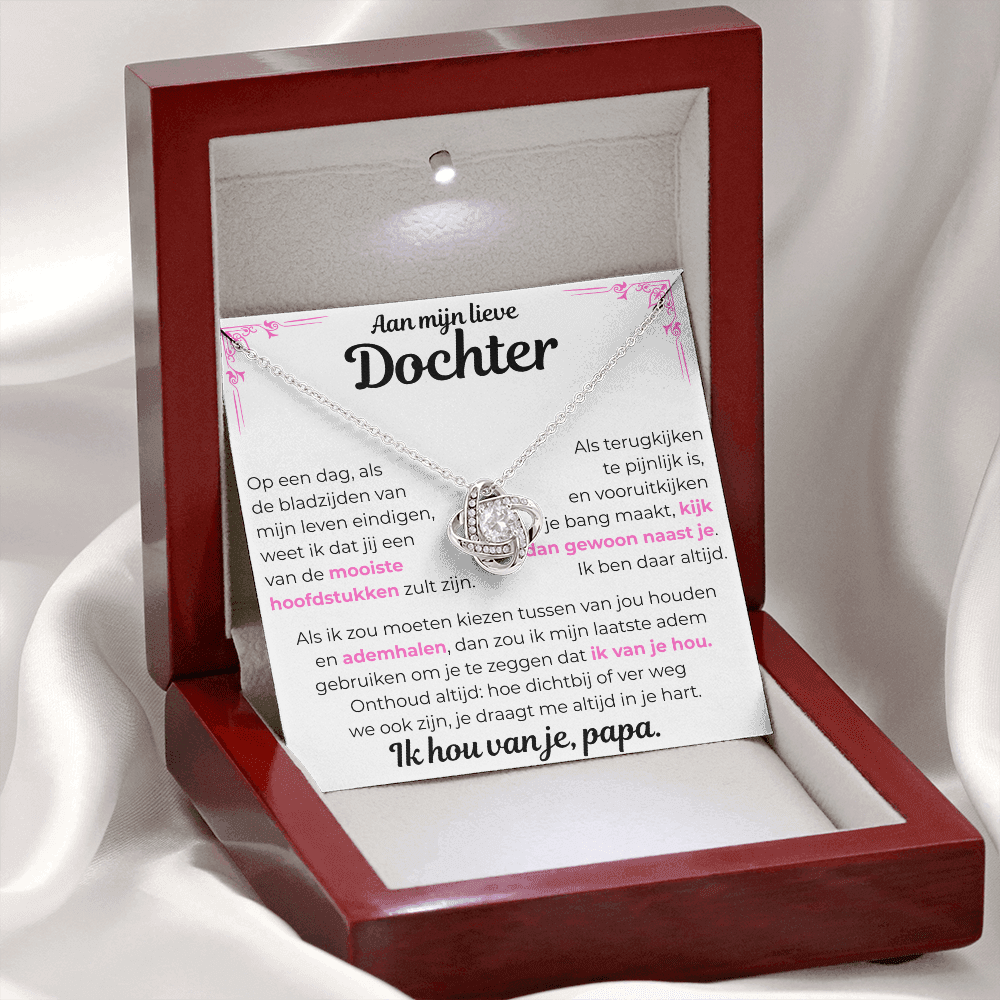 Aan mijn lieve Dochter - Ketting voor dochter