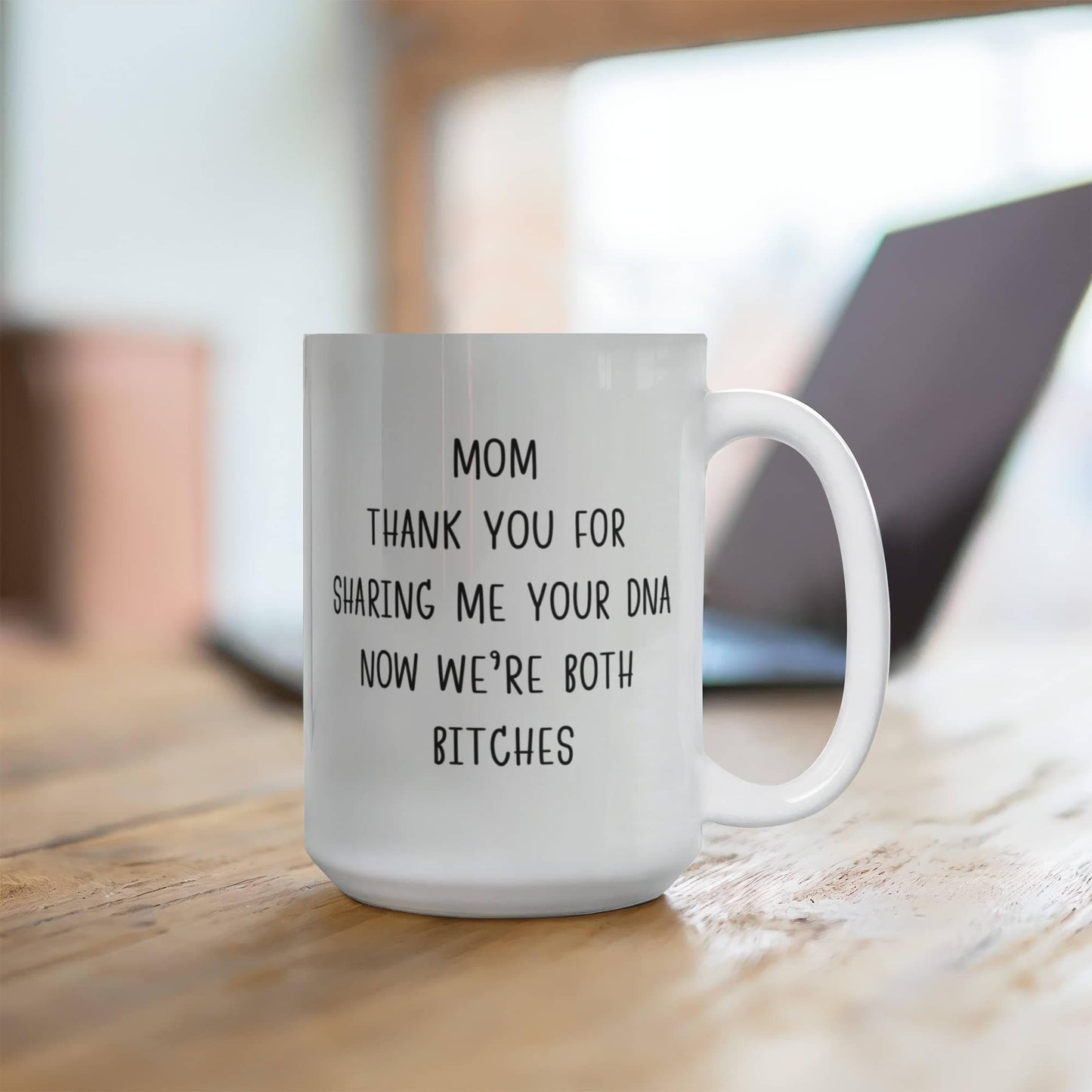 Mom thanks for sharing DNA Mug