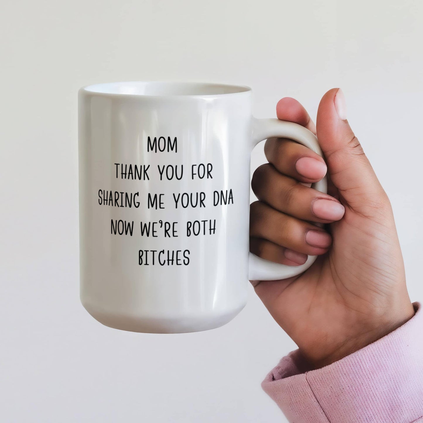 Mom thanks for sharing DNA Mug
