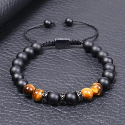 To My Grandson - Tiger's Eye Protection Bracelet