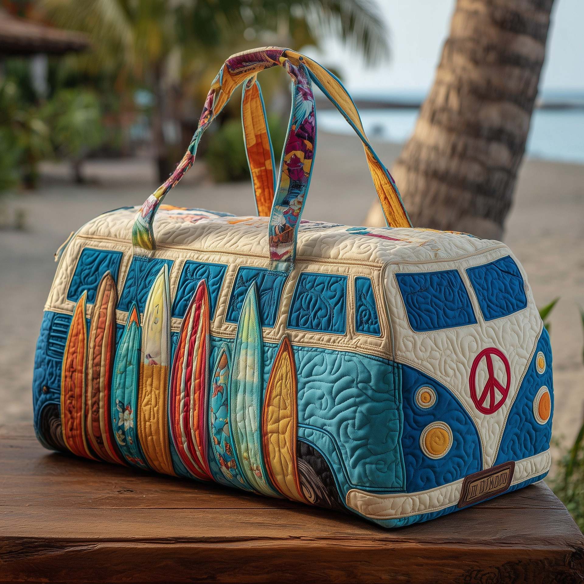 Vintage Van Duffel Bag