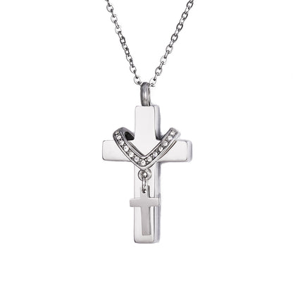 Pamper Soul™ Cross Memorial Necklace