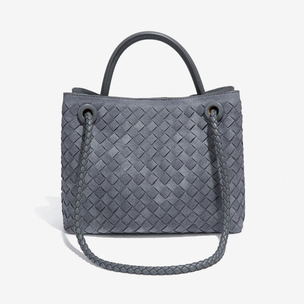 Valentina Suede Leather Handbag