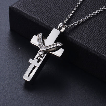 Pamper Soul™ Cross Memorial Necklace