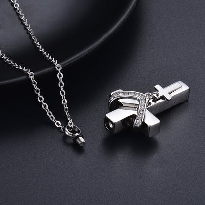 Pamper Soul™ Cross Memorial Necklace