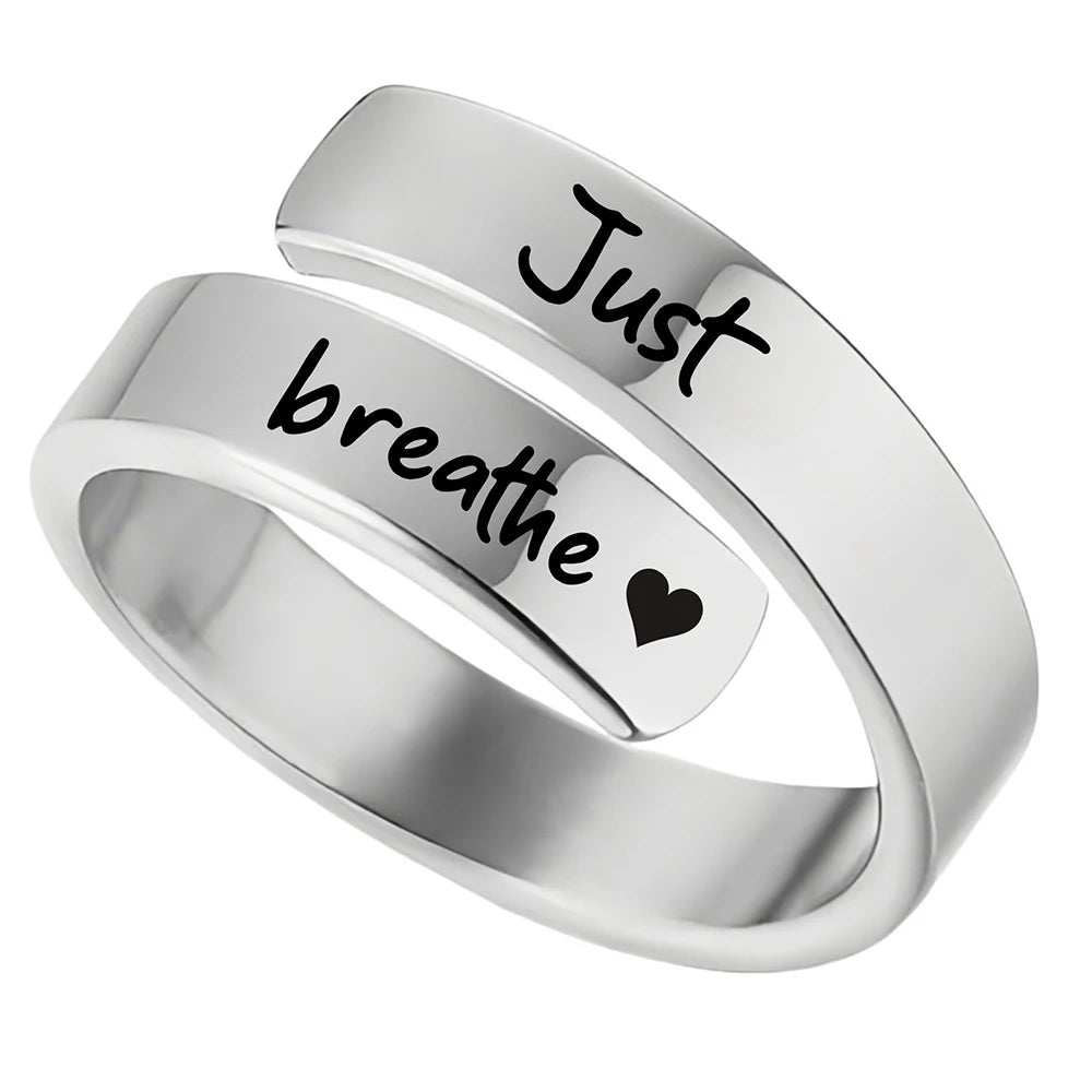 Just Breathe Ring