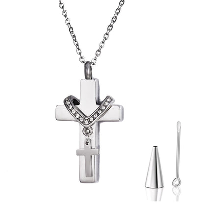 Pamper Soul™ Cross Memorial Necklace