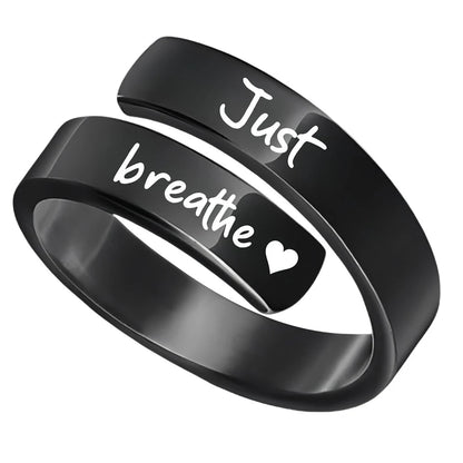 Just Breathe Ring