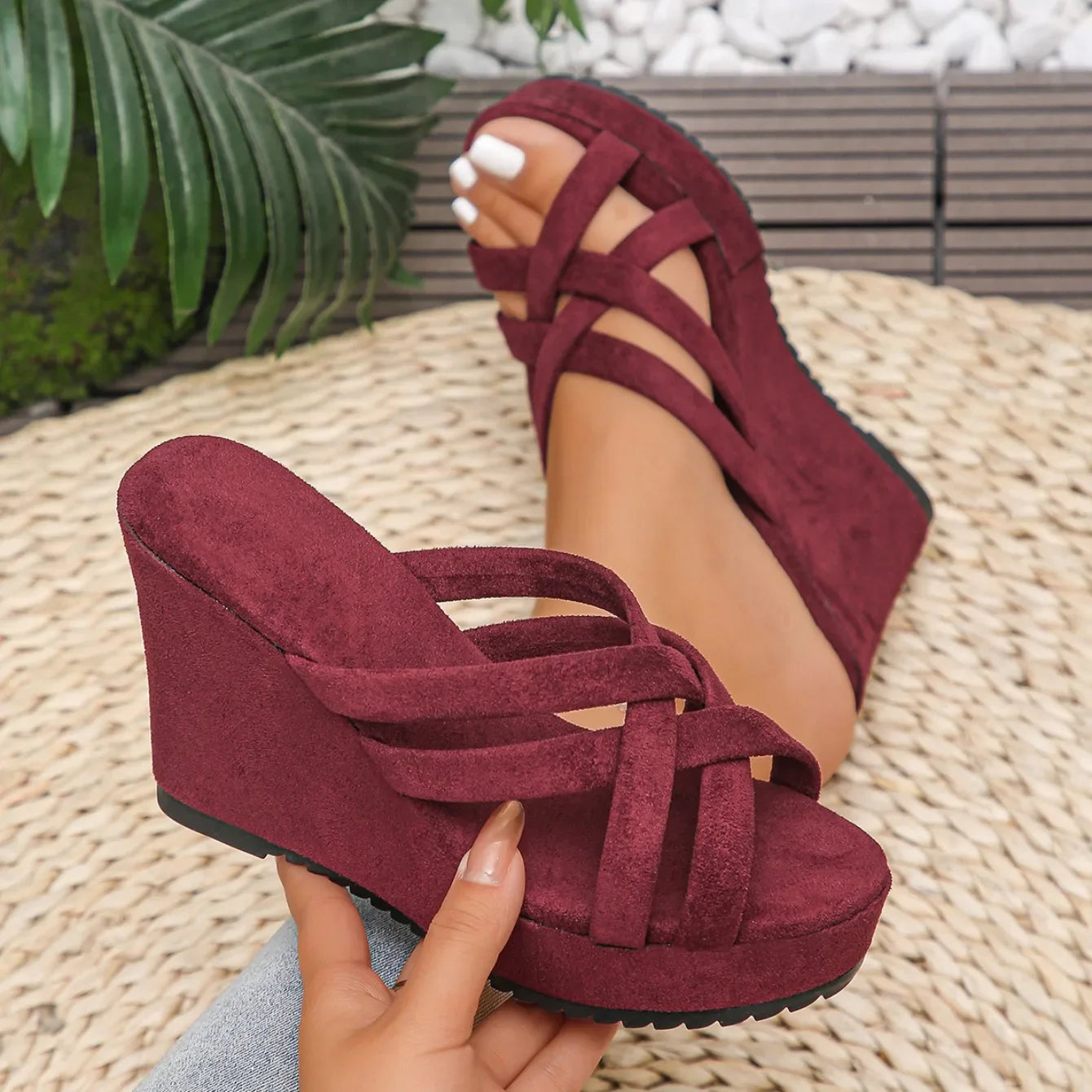 Adeline Wedge Slide