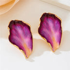 Petal Drop Statement Earrings