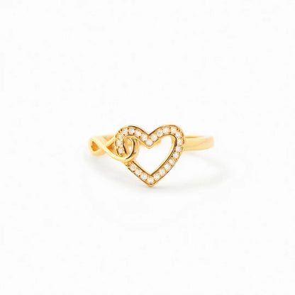 Always In My Heart Infinity Heart Ring