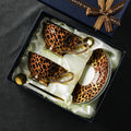 Luxury Leopard Tea Cup Set