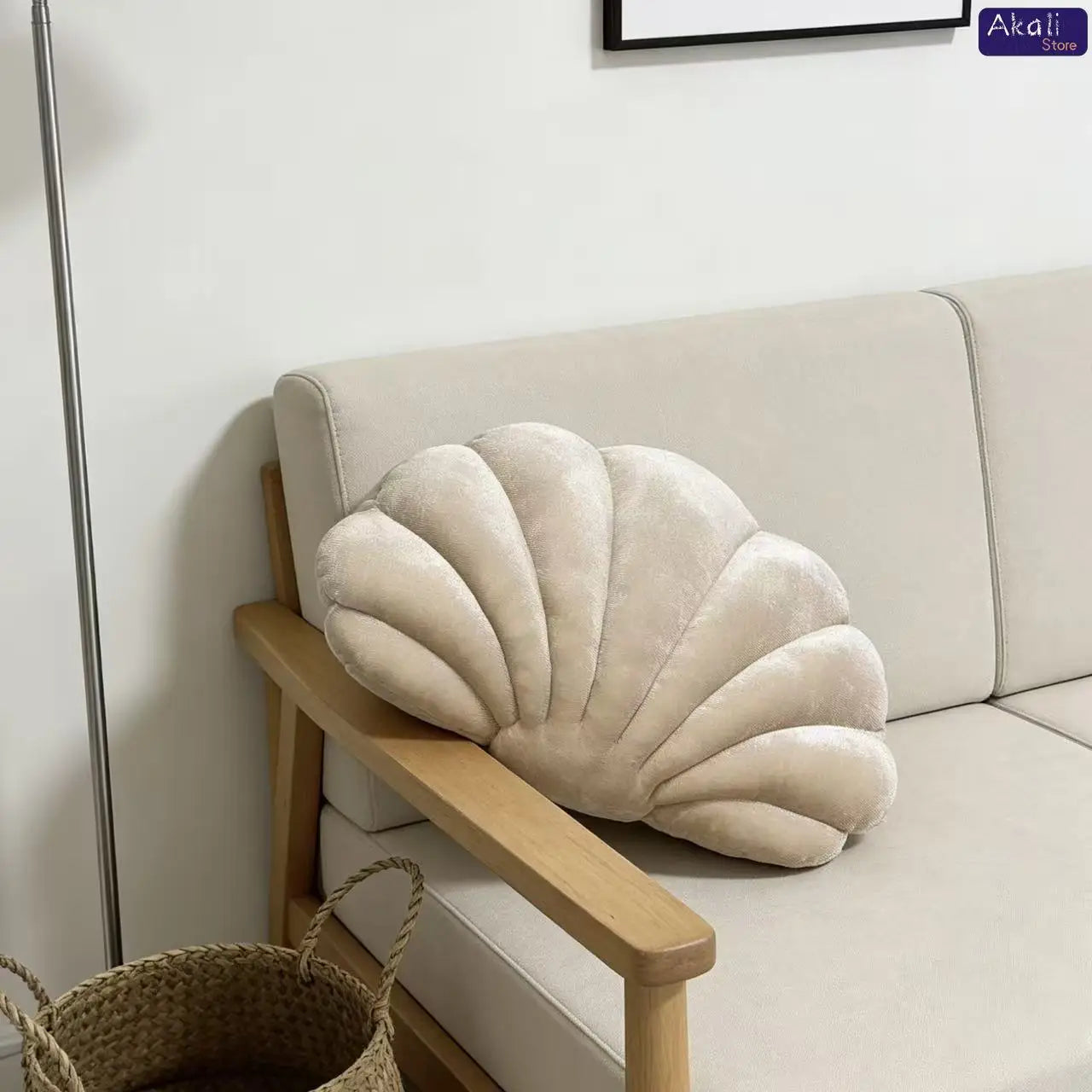 Coastal Clam Pillow