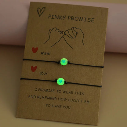 Pinky Promise Couple's Bracelet