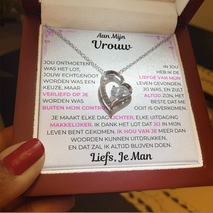 Aan mijn vrouw - Liefde van mijn leven ketting