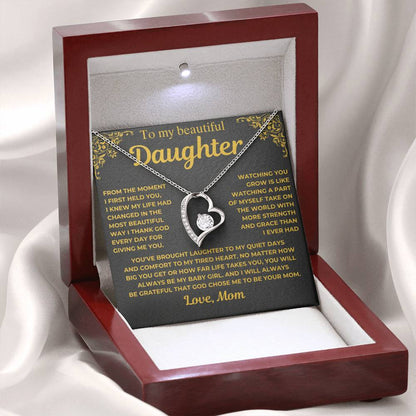 To My Beautiful Daughter - I Thank God - Gift from Mom