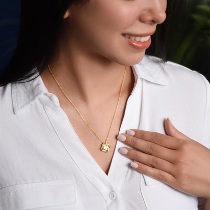 To my wife Necklace - Wish i could turn back the clock
