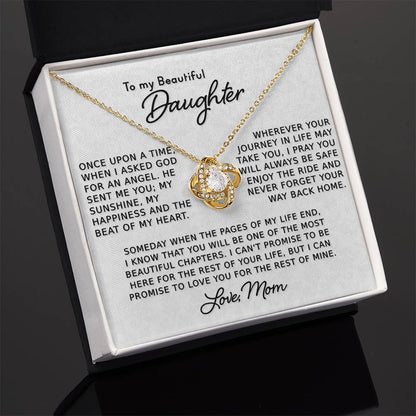 To My Beautiful Daughter - Once Upon  A Time - Necklace