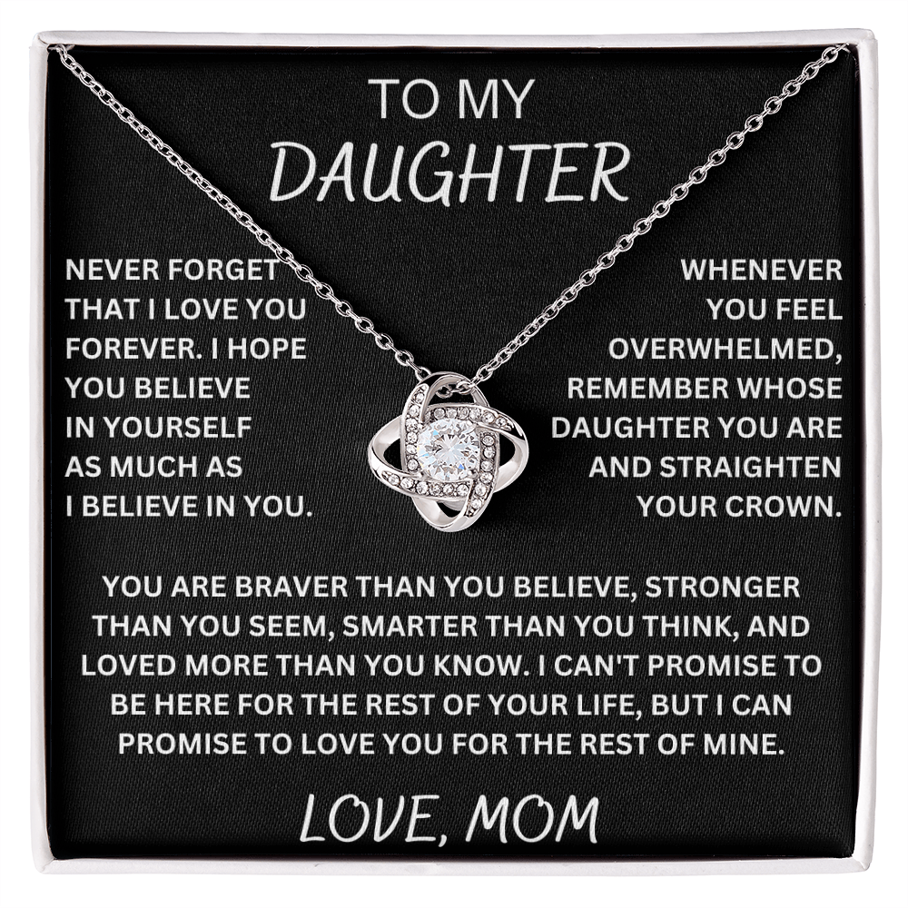 Daughter Necklace Gift from Mom