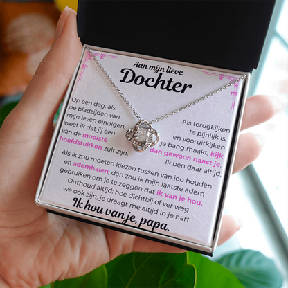 Aan mijn lieve Dochter - Ketting voor dochter