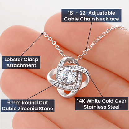 To my wife Necklace - Wish i could turn back the clock