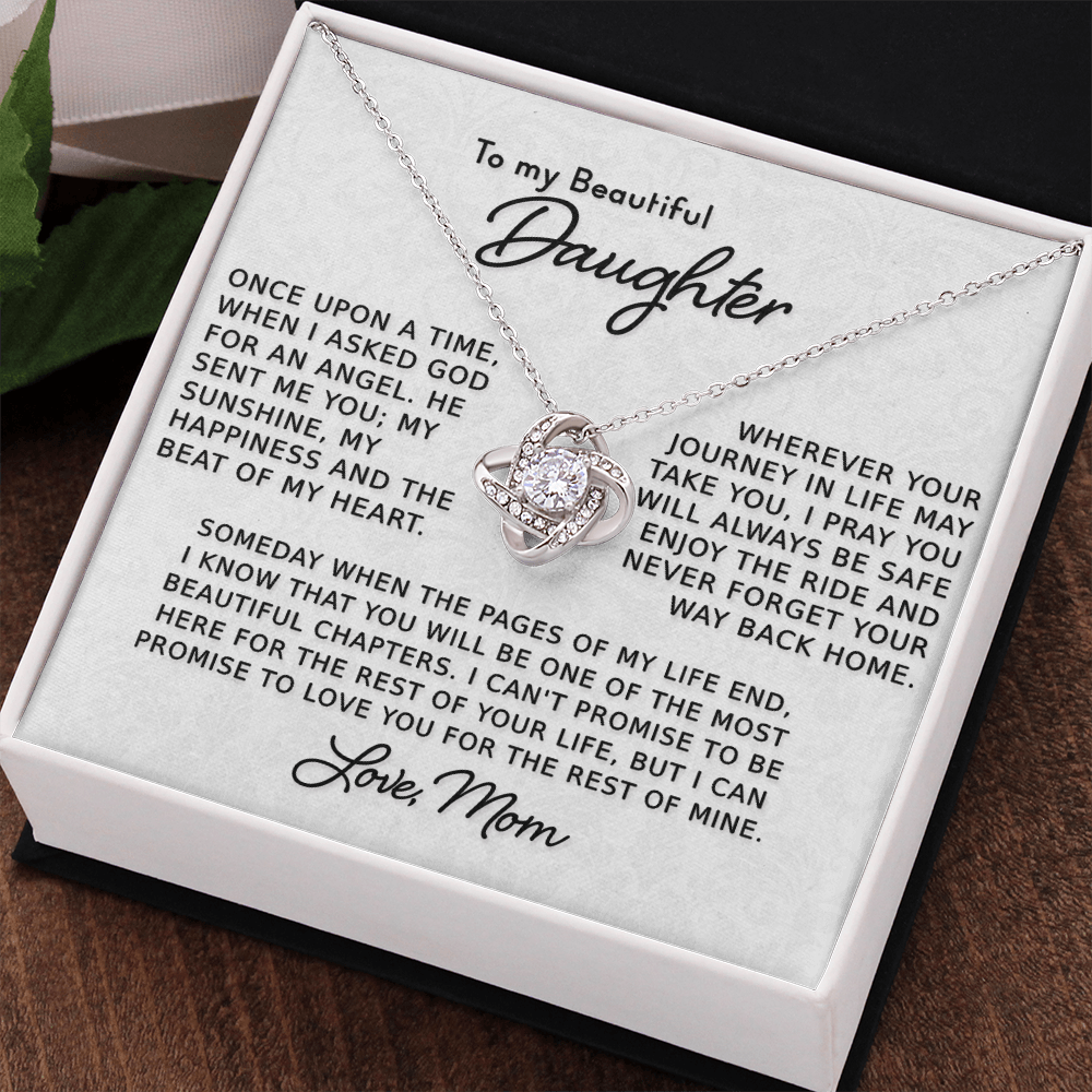 To My Beautiful Daughter - Once Upon  A Time - Necklace