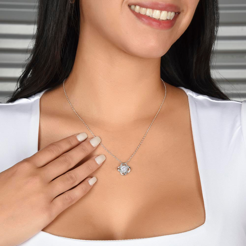 To my wife Necklace - Wish i could turn back the clock