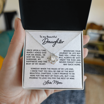 To My Beautiful Daughter - Once Upon  A Time - Necklace