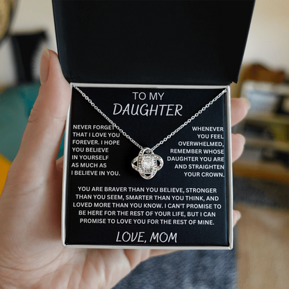 Daughter Necklace Gift from Mom