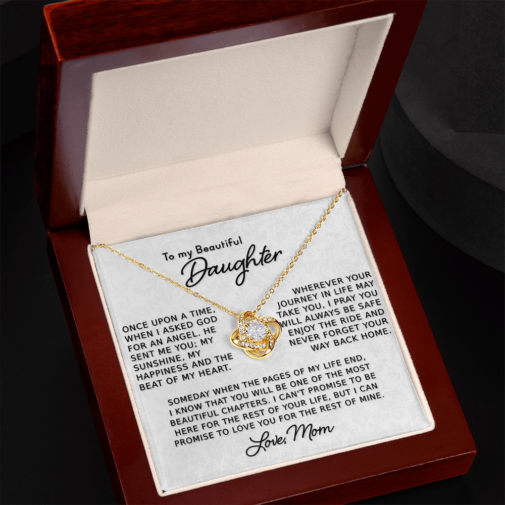 To My Beautiful Daughter - Once Upon  A Time - Necklace