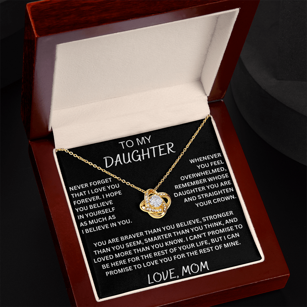 Daughter Necklace Gift from Mom