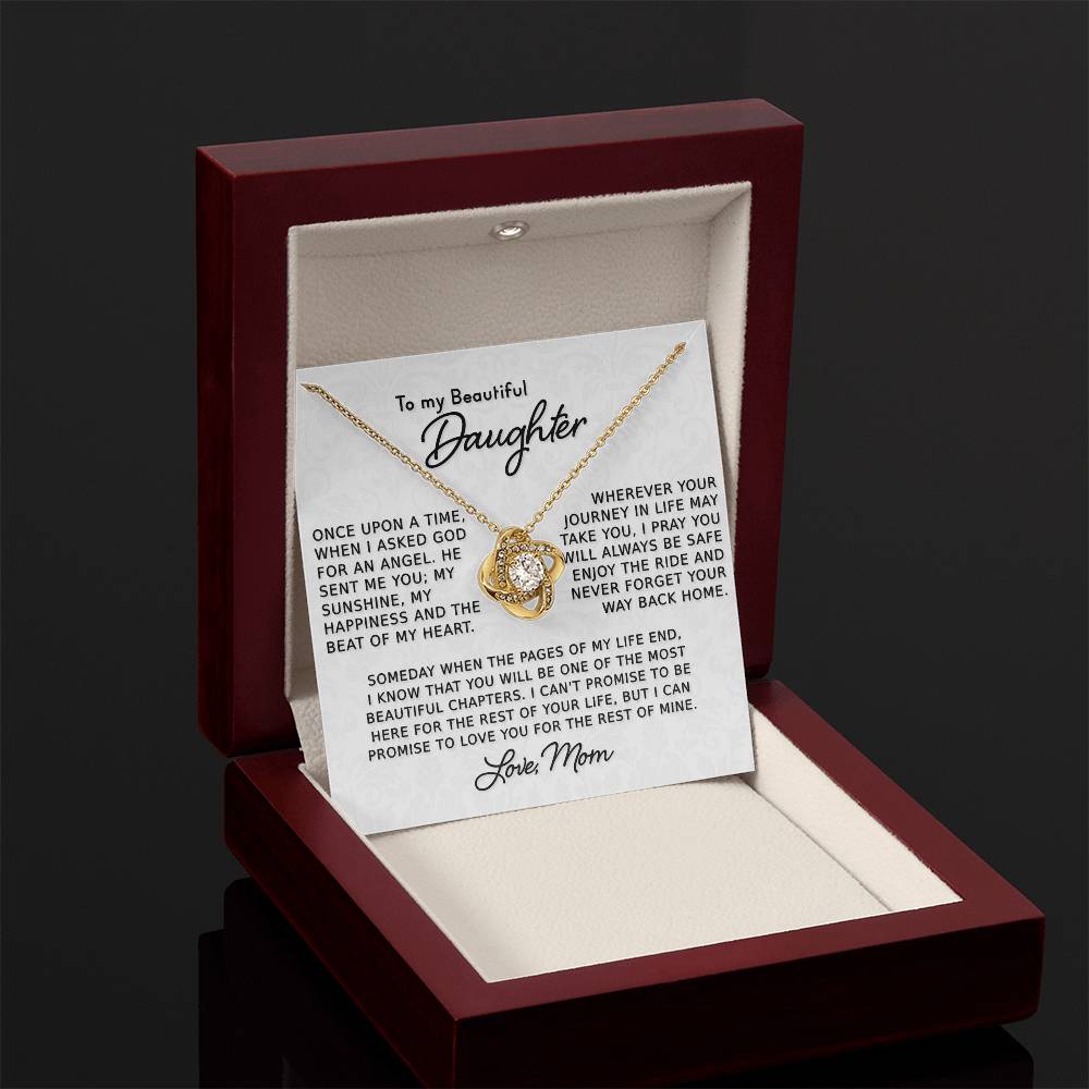 To My Beautiful Daughter - Once Upon  A Time - Necklace