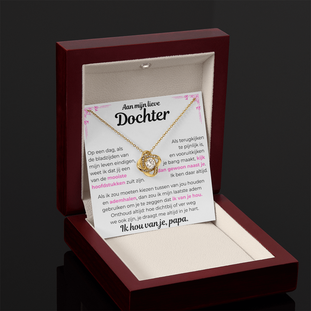 Aan mijn lieve Dochter - Ketting voor dochter