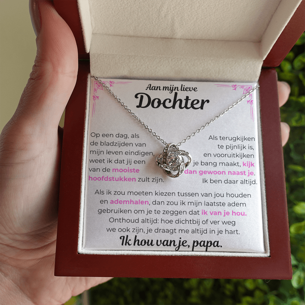 Aan mijn lieve Dochter - Ketting voor dochter