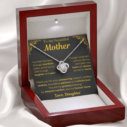 To My Beautiful Mother Necklace - Mothers Day Gift