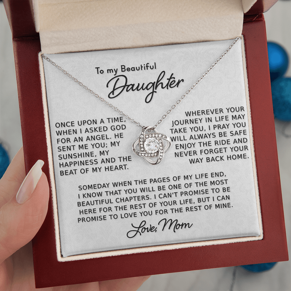 To My Beautiful Daughter - Once Upon  A Time - Necklace