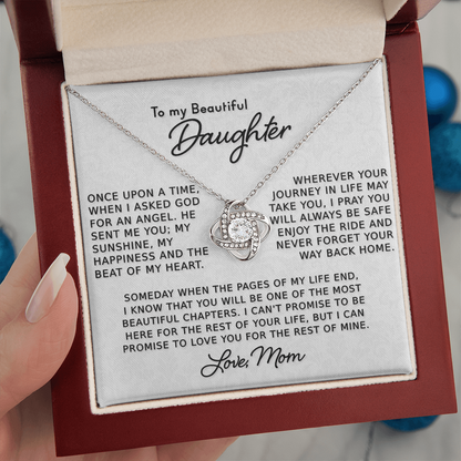 To My Beautiful Daughter - Once Upon  A Time - Necklace