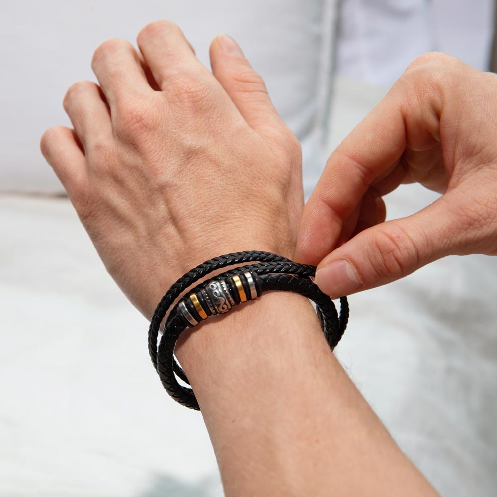 To My Son - Love You Forever - Bracelet