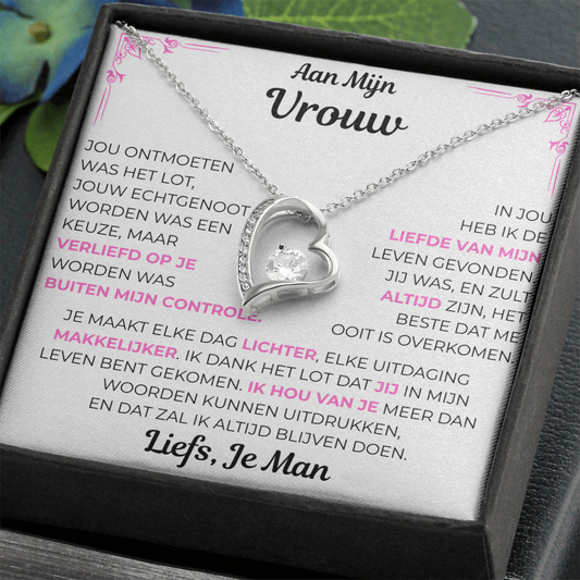 Aan mijn vrouw - Liefde van mijn leven ketting