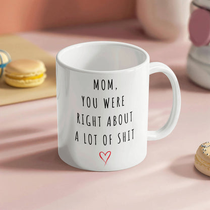 Mom You Were Right Mug