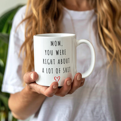 Mom You Were Right Mug