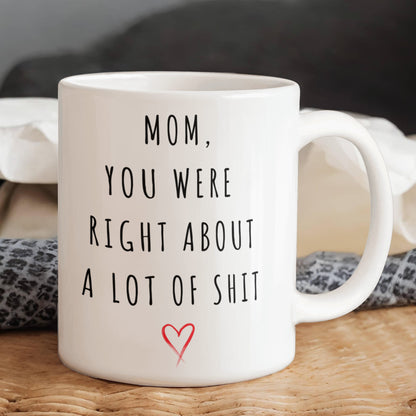 Mom You Were Right Mug