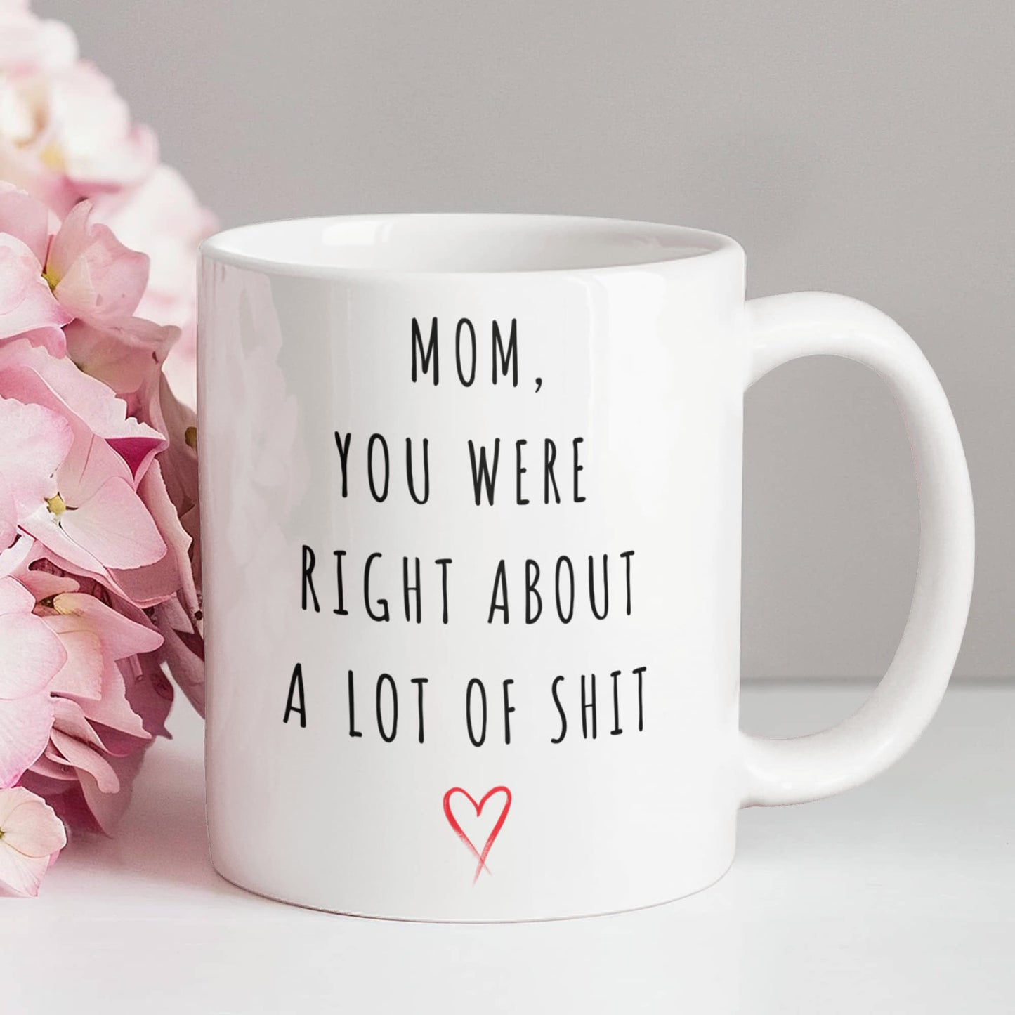 Mom You Were Right Mug