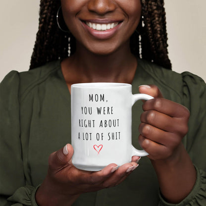 Mom You Were Right Mug